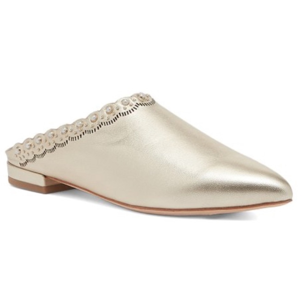 💫🆕 aso Anthropologie PLV ღ Giselle Leather Mule - Picture 5 of 8